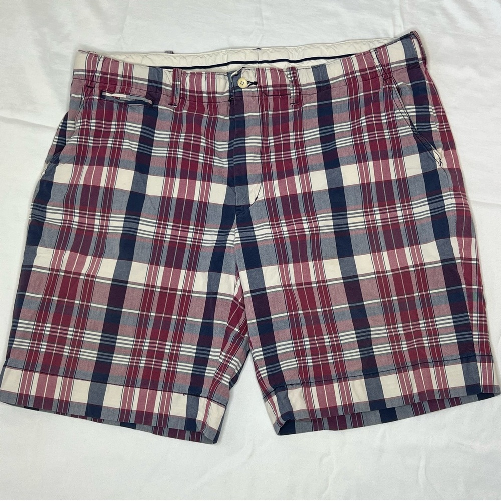 Classic Plaid Men's Shorts in Red and Blue by Polo Ralph Lauren
